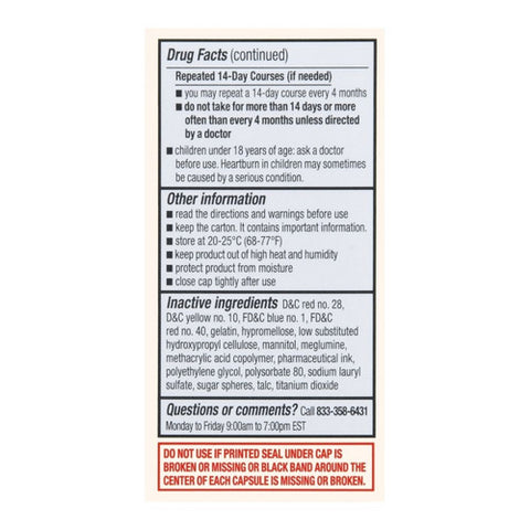 Foster And Thrive, Acid Reducer Lansoprazole Delayed-Release, 15 Mg, 14 Caps