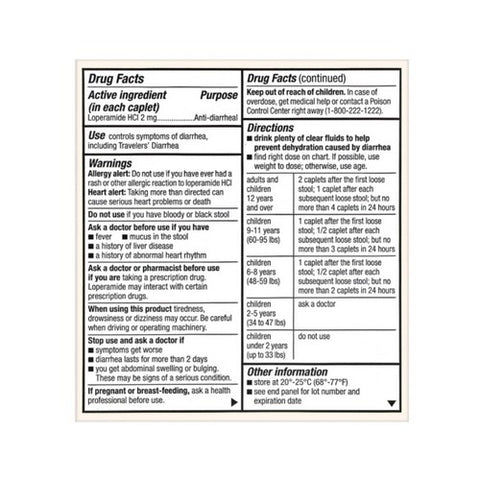 Foster And Thrive, Anti-Diarrheal Loperamide Hcl, 2 Mg, 12 Caps