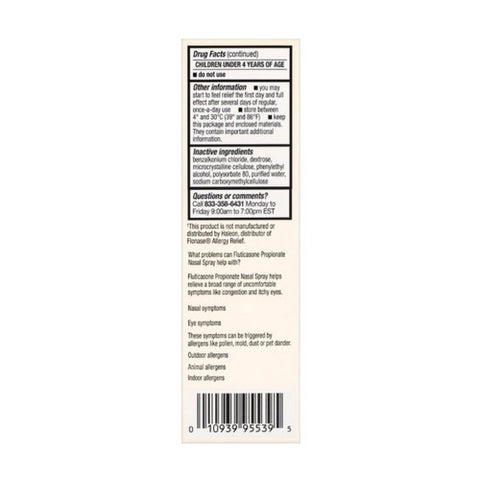 Foster And Thrive, Allergy Relief Nasal Spray 24 Hr, 0.62 Oz