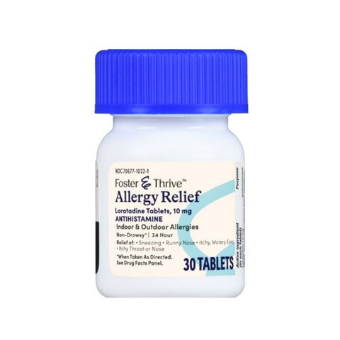 Foster And Thrive, Loratadine, 10 Mg, 30 Tabs