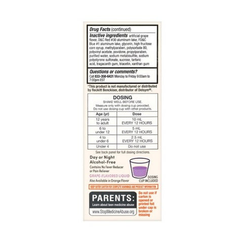 Foster And Thrive, 12 Hour Cough Relief, 3 Oz