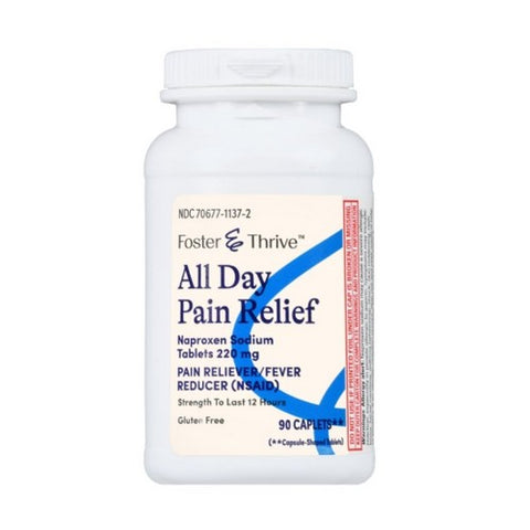 Foster And Thrive, All Day Pain Relief, 220 Mg, 90 Caps
