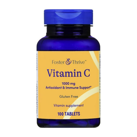 Foster And Thrive, Vitamin C, 1000 Mg, 100 Tabs