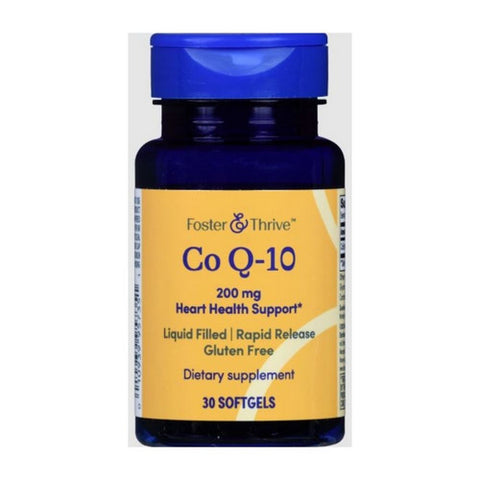 Foster And Thrive, Co Q-10 Rapid Release, 200 Mg, 30 Softgels