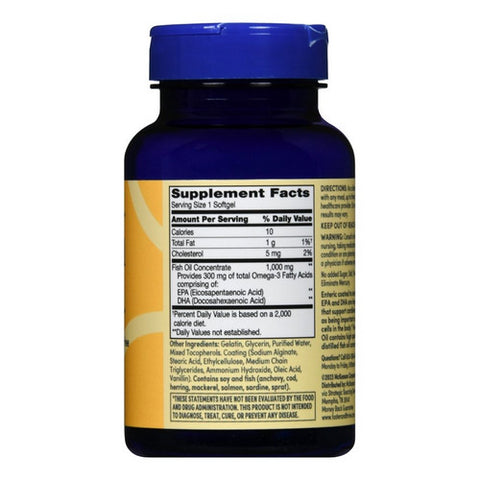 Foster And Thrive, Fish Oil, 1000 Mg, 60 Softgels