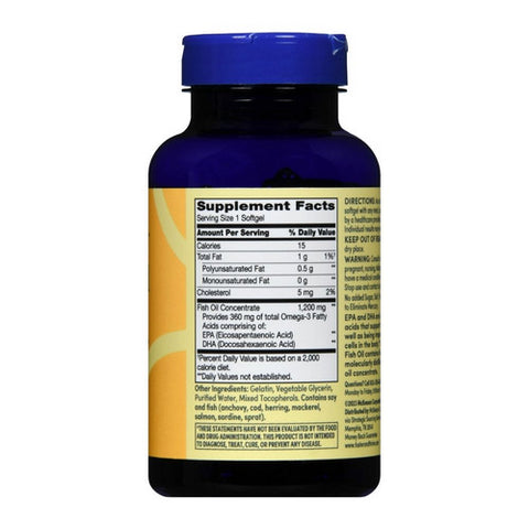 Foster And Thrive, Fish Oil, 1200 Mg, 100 Softgels