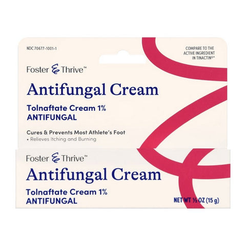 Foster And Thrive, Athlete's Foot Cream Clotrimazole Usp, 1%, 1 Oz