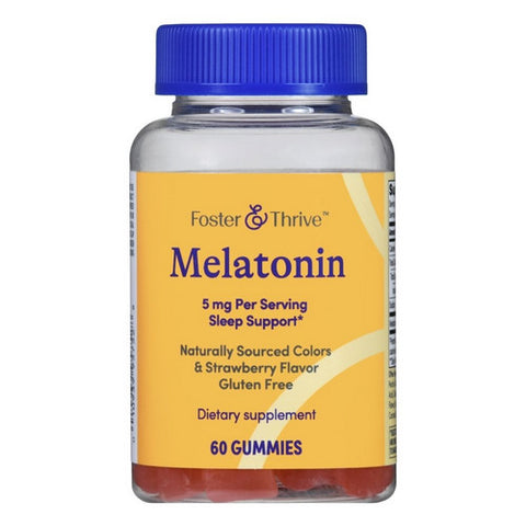 Foster And Thrive, Melatonin Gummies, 5 Mg, 60 Count