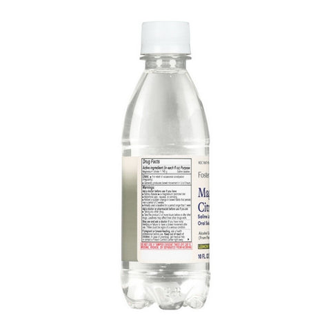 Foster And Thrive, Magnesium Citrate Saline Laxative Oral Solution Lemon, 10 Oz