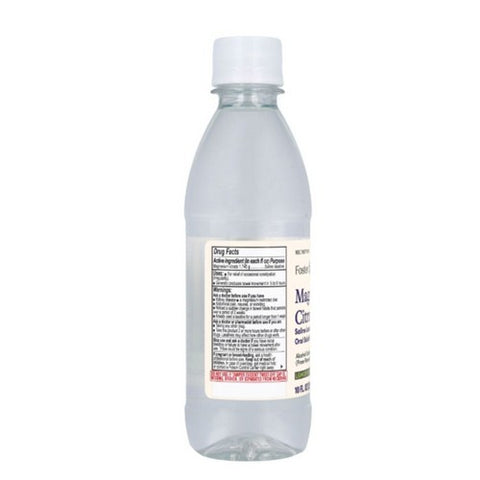 Foster And Thrive, Magnesium Citrate Saline Laxative Oral Solution Lemon, 10 Oz
