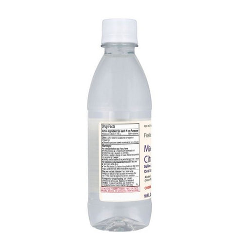 Foster And Thrive, Magnesium Citrate Saline Laxative Oral Solution Cherry, 10 Oz