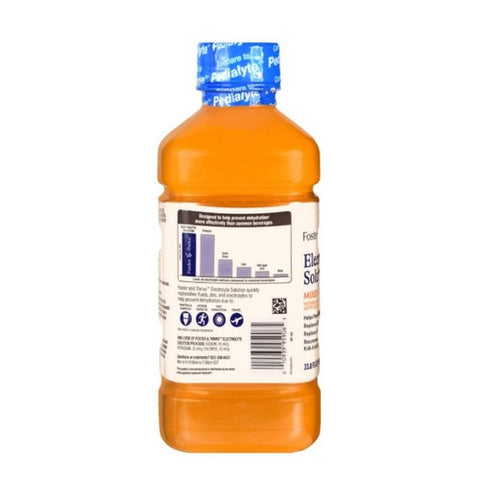 Foster And Thrive, Electrolyte Solution Mixed Fruit, 33.8 Oz