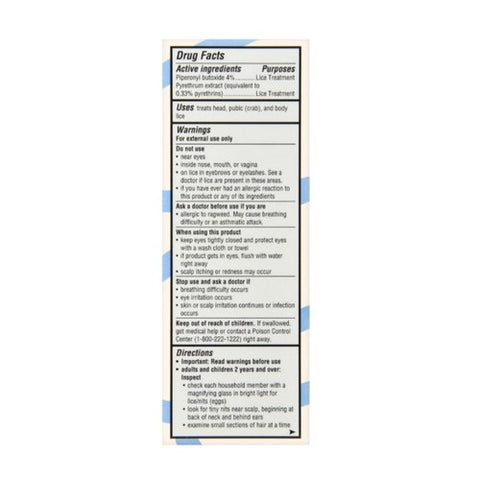Foster And Thrive, Maximum Strength Lice Killing Shampoo, 4 Oz