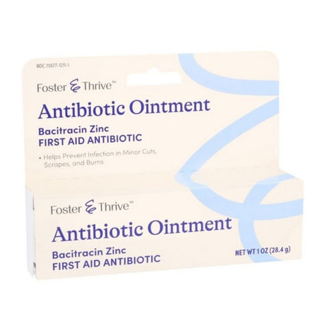 Foster And Thrive, First Aid Bacitracin Ointment, 1 Oz
