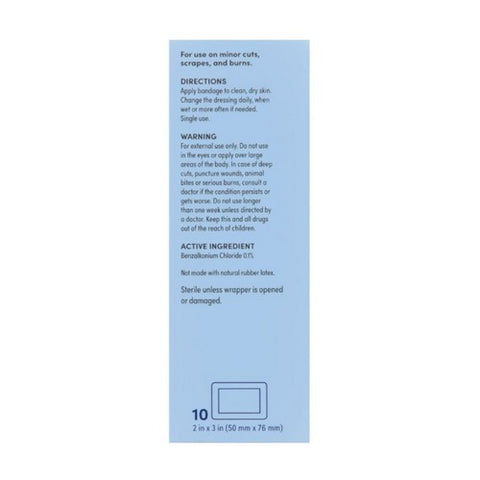 Foster And Thrive, Antibacterial Sheer Adhesive Pads, 10 Count