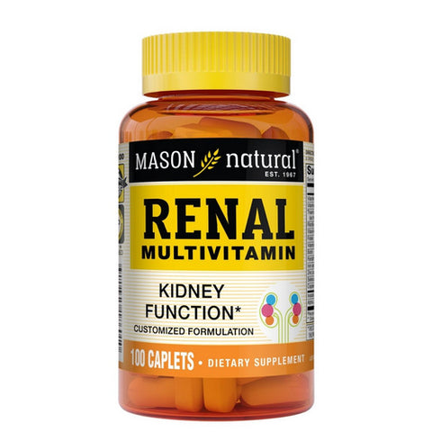 Mason, Natural Renal Multivitamin, 100 Capsules