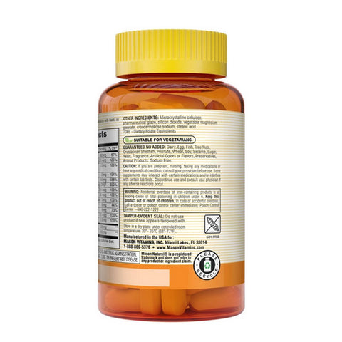 Mason, Natural Renal Multivitamin, 100 Capsules