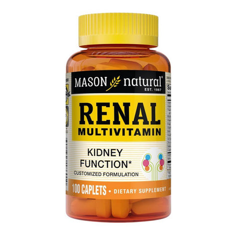 Mason, Natural Renal Multivitamin, 100 Capsules