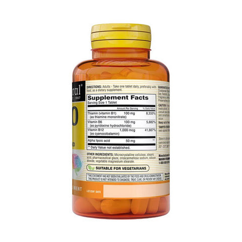 Mason, Natural Neuro Complex Tablets, 100 Count