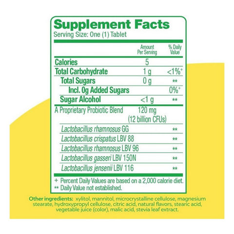 Culturelle, Womens Wellness Probiotic Chewable Mixed Fruit Flavor, 30 Tablets