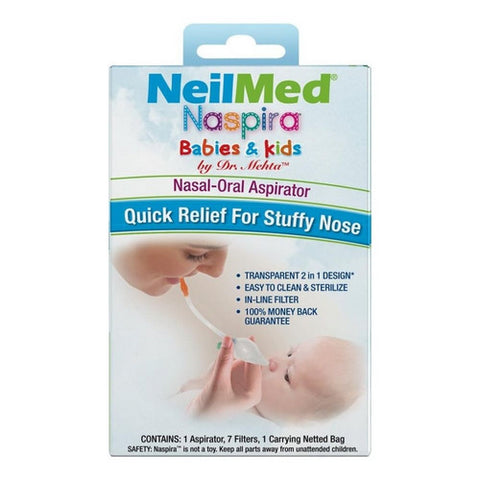 Neilmed, Babies & Kids Naspira Nasal-Oral Aspirator, 1 Count