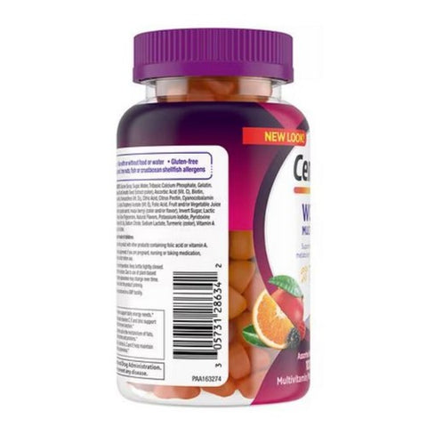 Caltrate, Centrum Women Multigummies Assorted Natural Fruit Flavors, 100 Count