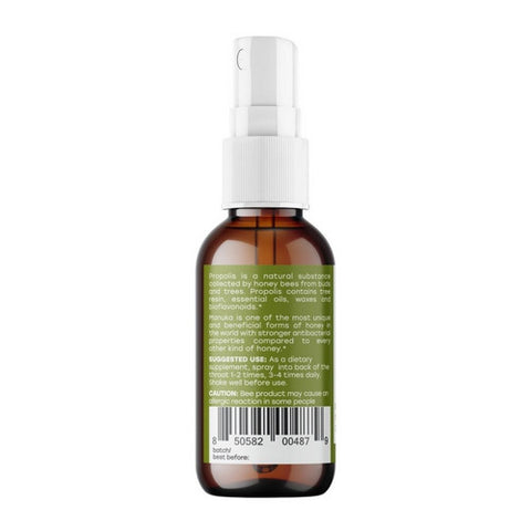 Apihaus, Manuka And Propolis Throat Spray, 1 Oz
