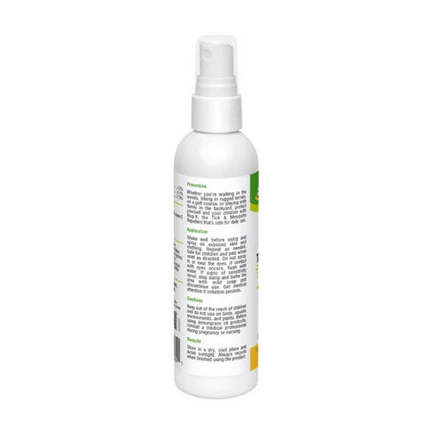 North American Herb & Spice, Bug X Tick And Mosquito Repellent Lemongrass, 4 Oz