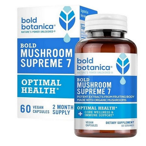 Bold Botanica, Bold Mushroom Supreme 7, 60 Vegan Capsules