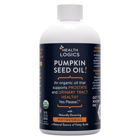 Health Logics, Organic Pumpkin Seed Oil, 360 Ml
