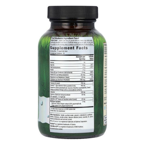 Irwin Naturals, Stored-Fat Belly Burner plus Calorie Burn GP, 40 Liquid Softgels