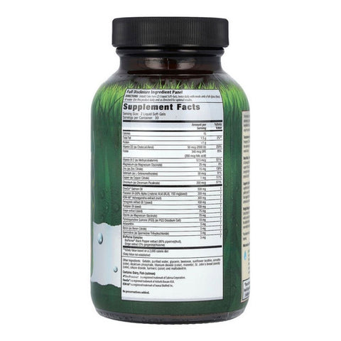 Irwin Naturals, Vitality And Recovery Testosterone UP for Men 60 Plus, 60 Liquid Softgels