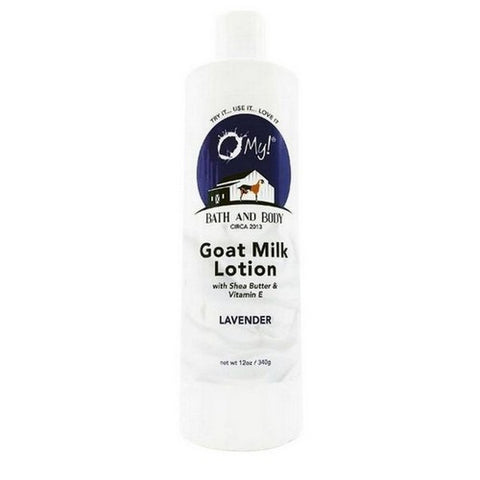 O MY!, Goat Milk Lotion Lavender, 12 Oz