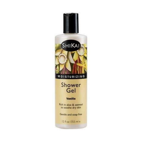 Shikai, Moisturizing Shower Gel, French Vanilla 12 OZ