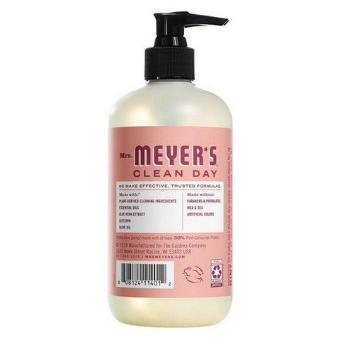 Mrs. Meyer's, Hand Soap Liquid Rose, 12.5 Oz (Case Of 6)