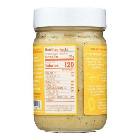 Toby's Family Foods, Honey Mustard Dressing And Dip, 12 Oz (Case Of 6)