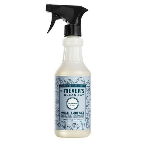 Mrs. Meyer's, Multi Surface Cleaner Snow Drop, 16 Oz (Case Of 6)