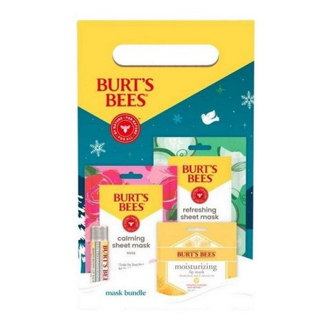 Burts Bees, Mask Bundle Gift Set, 4 Pack (Case Of 6)