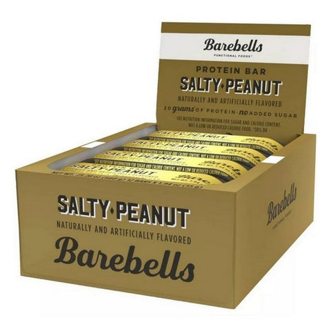 Barebells, Protein Bar Salty Peanut, 1.94 Oz (Case Of 12)