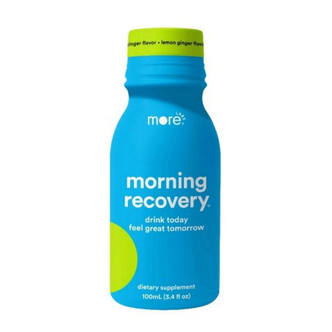 More Labs, Morning Recovery Lemon Ginger, 3.4 Oz (Case Of 6)