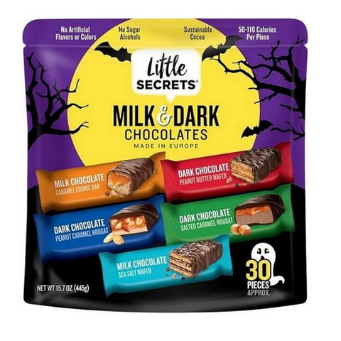 Little Secrets Llc, Candy Chocolate Bars Halloween Variety, 15.7 Oz (Case Of 6)