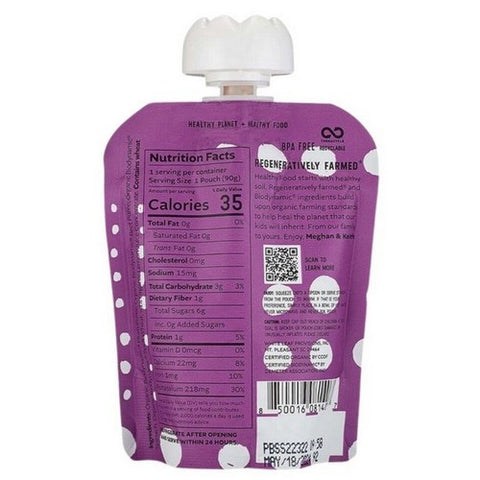 White Leaf Provisions, Plum Beet Spinach Spelt, 3.17 Oz (Case Of 6)