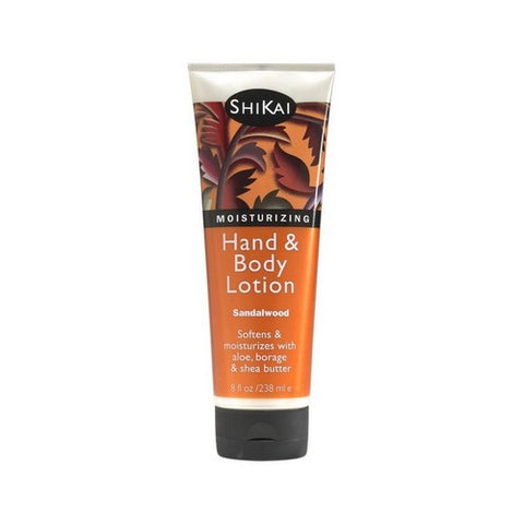 Shikai, Hand & Body Lotion, Sandalwood Amber 8 OZ