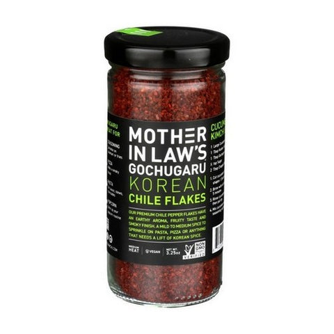 Mother In Laws Kimchi, Gochugaru Korean Chile Flakes, 3.5 Oz (Case Of 6)