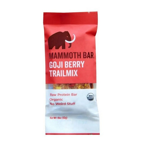 Mammoth Bar, Goji Berry Trail Mix Bar, 1.8 Oz (Case Of 10)