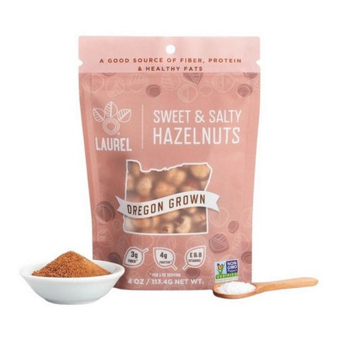 Laurel Foods, Sweet And Salty Hazelnut, 4 Oz (Case Of 6)