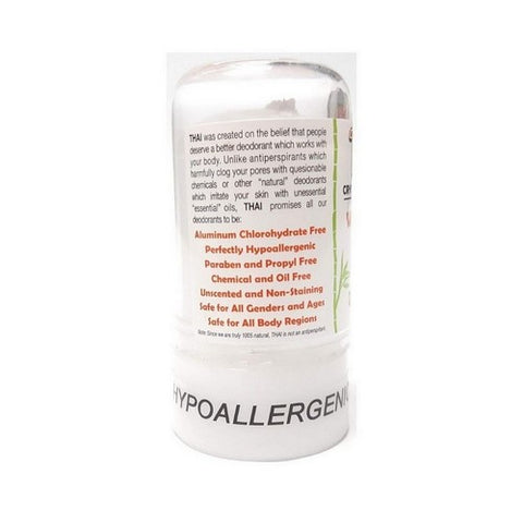 Thai Deodorant Stone, Thai Deodorant Stick, 4.25 OZ EA