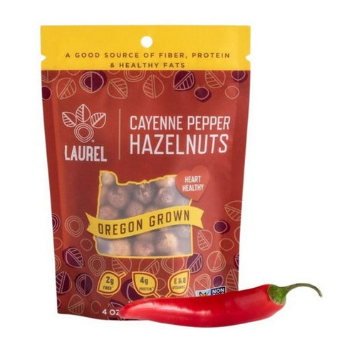 Laurel Foods, Cayenne Pepper Hazelnut, 4 Oz (Case Of 6)