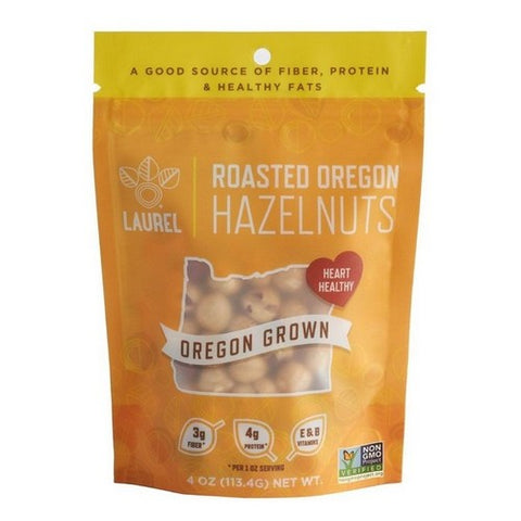 Laurel Foods, Lifesaver Hazelnut Kernels Roast, 4 Oz (Case Of 6)