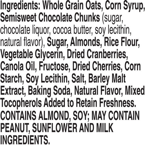 Nature Valley, Chewy Granola Bar Dark Chocolate And Nut Trail Mix, 7.4 Oz (Case Of 12)